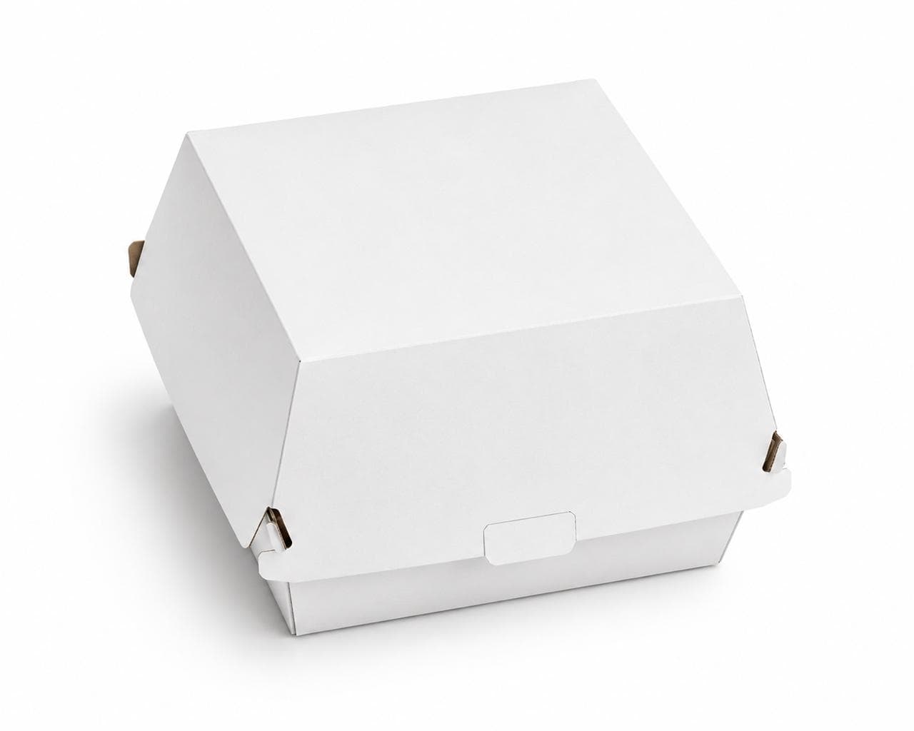 Boîte burger blanche